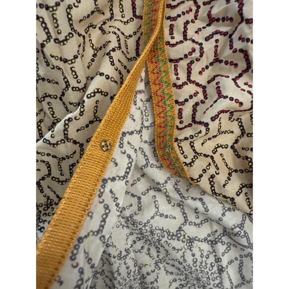 DX COLLECTION Italy Boho Print Blouse/Jacket/Shirt Women's Sz M NEW - Picture 10 of 10